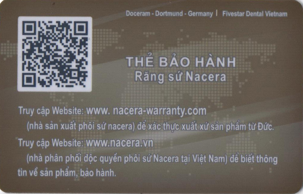 Bảo hành NACERA
